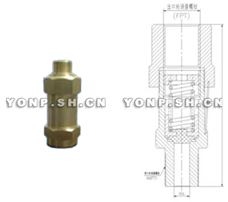 LDA冷凍機用安全閥