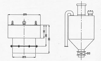 壓力安全閥外型尺寸圖