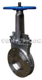 PZ73H/X/Y-10/16手動(dòng)刀形不銹鋼閘閥