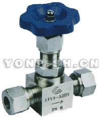 JJY1-1.6/32P型卡套式不銹鋼針型閥