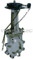 PZL43X/H/F-6/10/16鏈輪式刀形閘閥 
