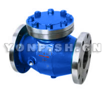 BH44H夾套保溫法蘭止回閥