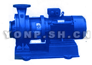 IRB型便拆式高溫管道泵圖