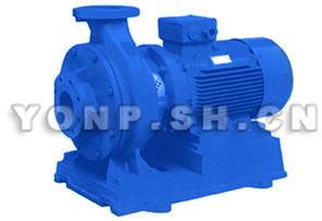 ISB型便拆臥式管道泵圖