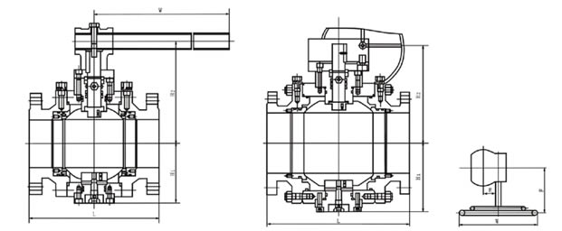 API美標(biāo)鍛鋼固定球閥