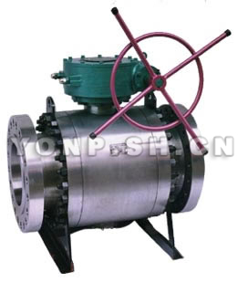 Q47固定球鍛鋼球閥（抗硫固定球閥）