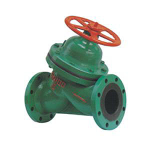 G45J-6型 直流式襯膠隔膜閥