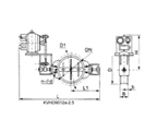 KVGD9012電動(dòng)高溫蝶閥 縮略圖