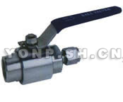 Q91SA異徑卡套球閥