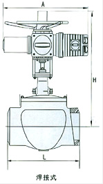 智能型電動流量調(diào)節(jié)球閥結(jié)構(gòu)圖1