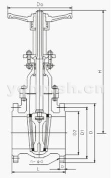 美標(biāo)法蘭閘閥