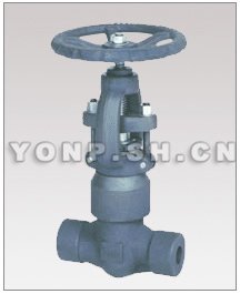 壓力自緊閥蓋鍛鋼美標(biāo)截止閥