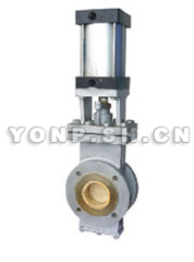 GZ643TC陶瓷干灰明桿閘閥