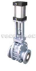 (G)Z644TC陶瓷雙閘板明桿閘閥 
