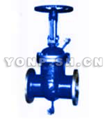 帶吹掃孔楔式明桿閘閥