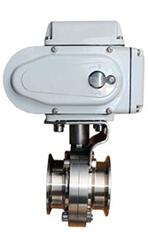 D981X電動衛(wèi)生級快裝蝶閥,電動衛(wèi)生級蝶閥,卡箍式電動蝶閥