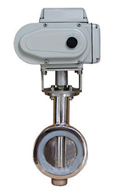 D971Si電動衛(wèi)生級對夾蝶閥,電動食品級對夾蝶閥