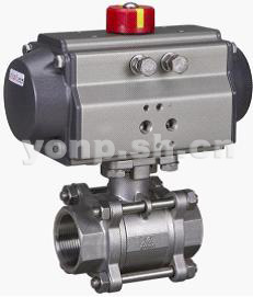 Q611F氣動絲口球閥