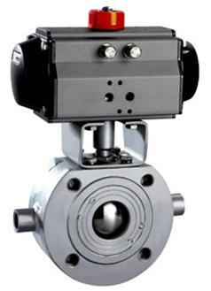 氣動薄型保溫球閥