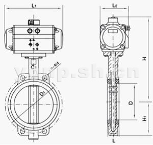 氣動(dòng)軟密封中線蝶閥