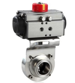 氣動衛(wèi)生級蝶閥