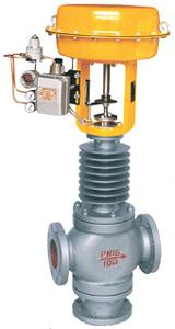 氣動薄膜三通合流、分流調(diào)節(jié)閥