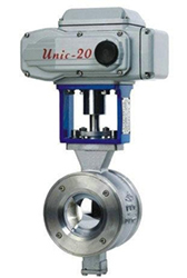 電動(dòng)V型調(diào)節(jié)球閥