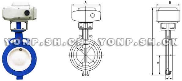 D972X電動軟密封偏心蝶閥