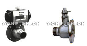 Q641放料氣動球閥