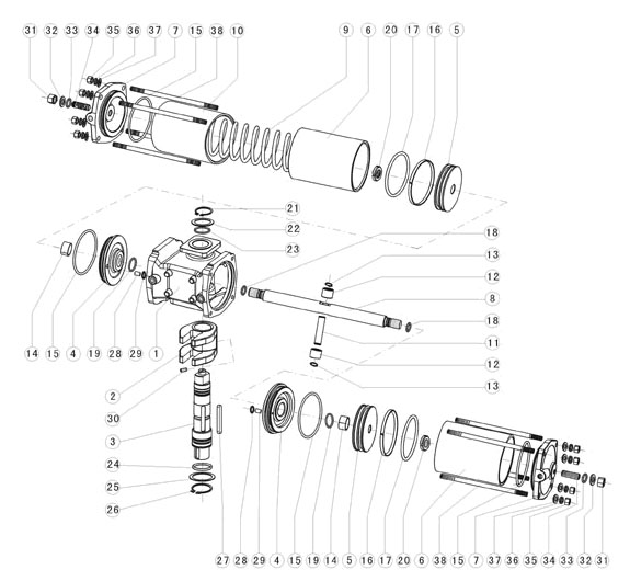 AW氣動執(zhí)行器