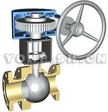 Q341氧氣專用球閥結(jié)構(gòu)圖