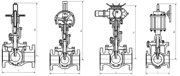 Q47H軌道球閥結(jié)構(gòu)圖