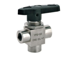 Q14SA-64內(nèi)螺紋三通球閥