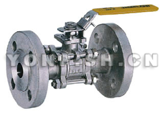 Q41F三片式法蘭球閥
