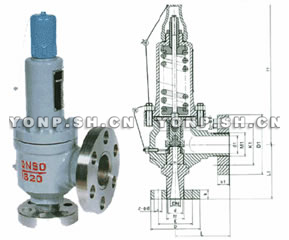 A42Y-160/320C/P/R彈簧全啟封閉式高壓安全閥