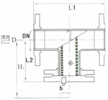 T型直流式過濾器結(jié)構(gòu)圖