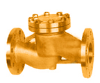 H41W黃銅法蘭升降式止回閥 縮略圖
