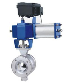 氣動(dòng)V型調(diào)節(jié)球閥