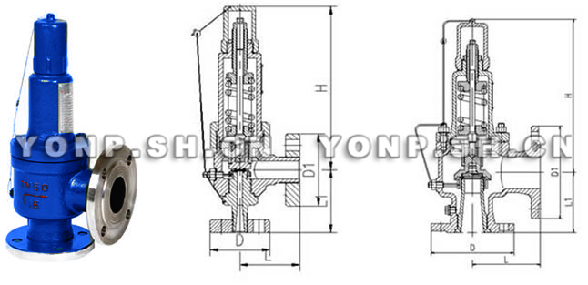 KA41Y/KA42Y抗硫微啟式安全閥