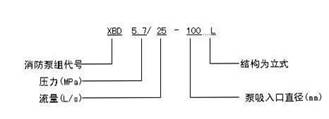 XBD-DL消防泵型號意義及產(chǎn)品圖片