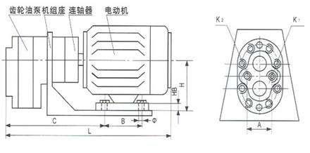 CB-B型低壓齒輪油泵結(jié)構(gòu)圖