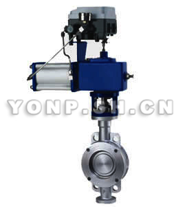 氣動(dòng)三偏心壓力調(diào)節(jié)蝶閥