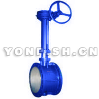 D343H加長桿硬密封蝶閥