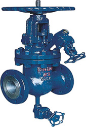 帶吹掃孔楔式閘閥