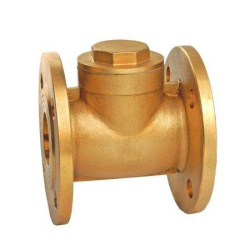 H44W黃銅旋啟式止回閥外形尺寸圖