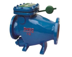 HH44微阻緩閉止回閥外形尺寸圖