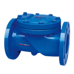 H44X(SFCV)橡膠瓣止回閥外形尺寸圖