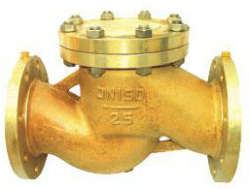 Hy41F/W/Hy44F/W氧氣止回閥外形尺寸圖