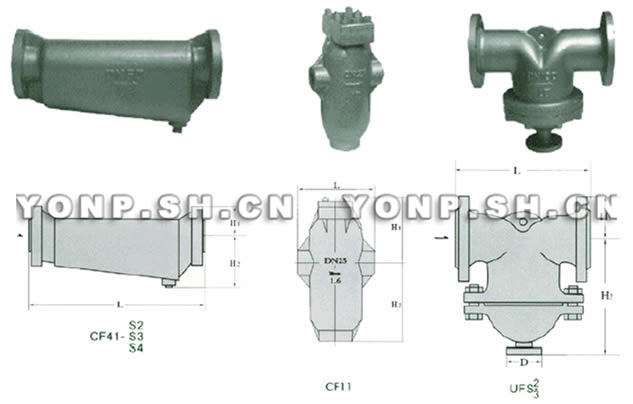 CF4/11/UFS2/3蒸汽用汽水分離器