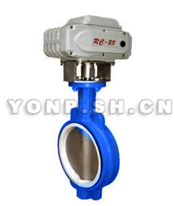 電動(dòng)襯氟蒸汽調(diào)節(jié)蝶閥